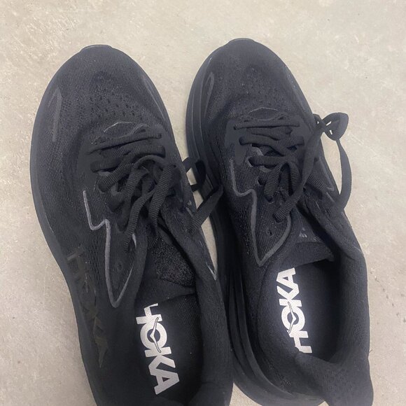 HOKA Women's Bondi 9 Black Running Shoes - Picture 4 of 5